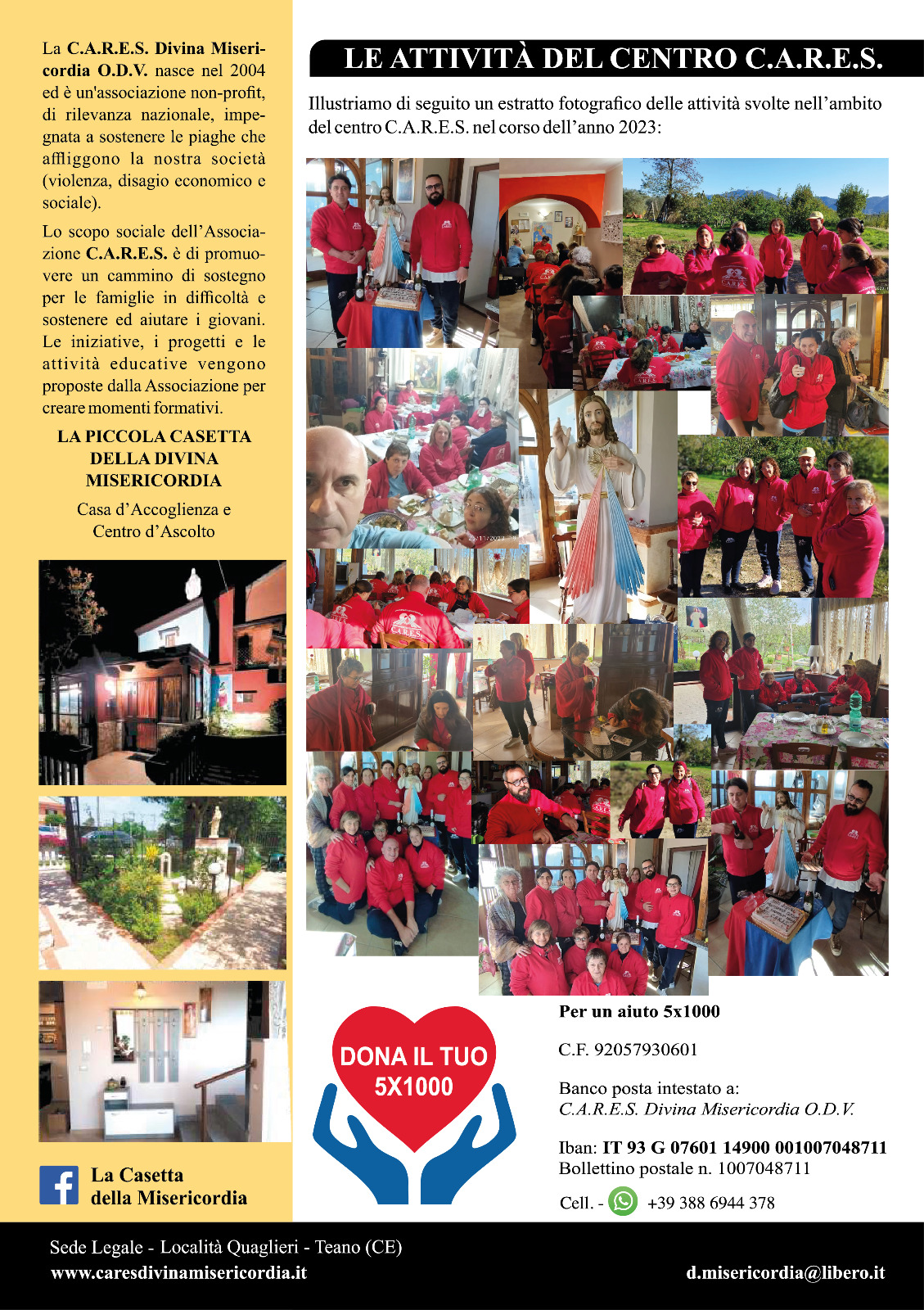 Giornalino Cares Divina Misericordia